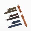 Watchband Genuine Leather Watchband Handmade Cowhide Breathable Strap Ventilated Design Vintage Band Accessories Belt 18 19 20 21 22 24mm