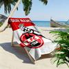 Asciugamano da Spiaggia con Stampa Nome Personalizzato FC KÖLN, Asciugamano Grande Morbido Asciugatura Rapida per Spiaggia Campeggio Nuoto_xia