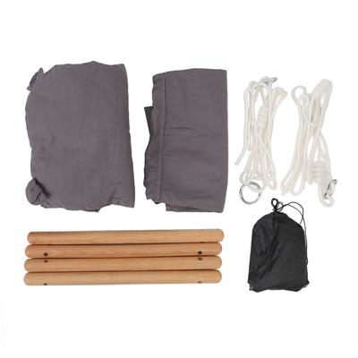 Babyschaukel 55,1 lb Tragkraft Holz Hängende Babyschaukel Universal Baby Hängematte Schaukel für Innen