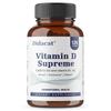 Vitamina D Suprema 5000 UI D3 com Vitamina K1 K2, 120 Cápsulas Suporte Ósseo