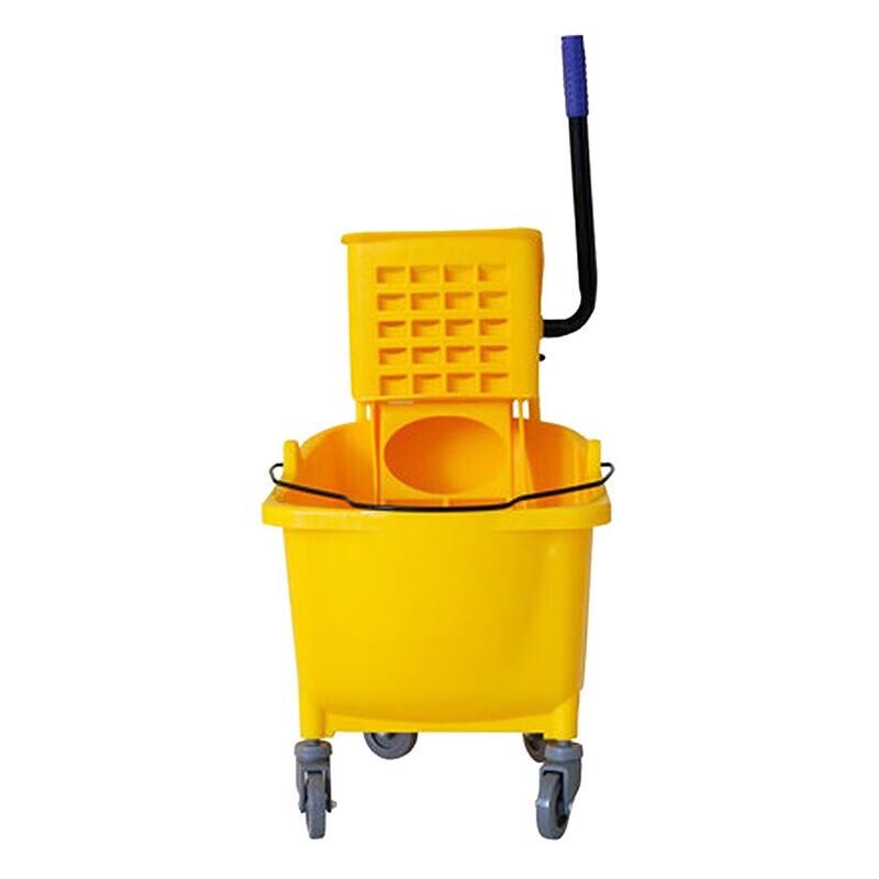 JINGULAO Single-Bucket Commercial Mop Wringer Cart 32L