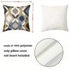 Modern Geometric Patterned Throw Pillows for Home Polyester pillowcase, sofa decorative cushion cov Headboard Pillow