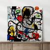 Abstract Canvas Painting Joan Miro
