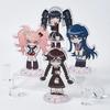 10cm Q Version Danganronpa Acrylic Stand Key Nagito Chiaki Kokichi Kyoko Anime Desktop Decor Birthday Collection Gift