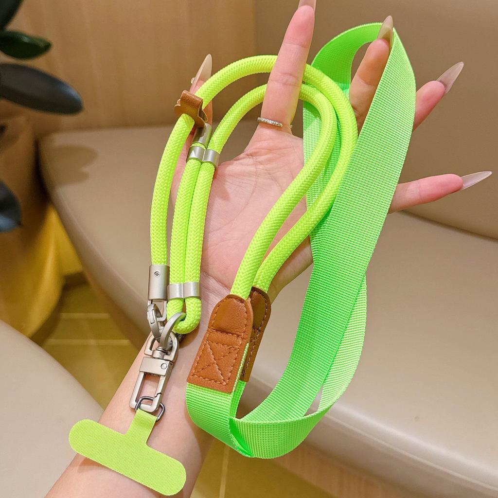 Wide shoulder strap Side back Mobile phone lanyard Crossbody adjustable high-end sturdy bag lanyard Outdoor travel anti-theft