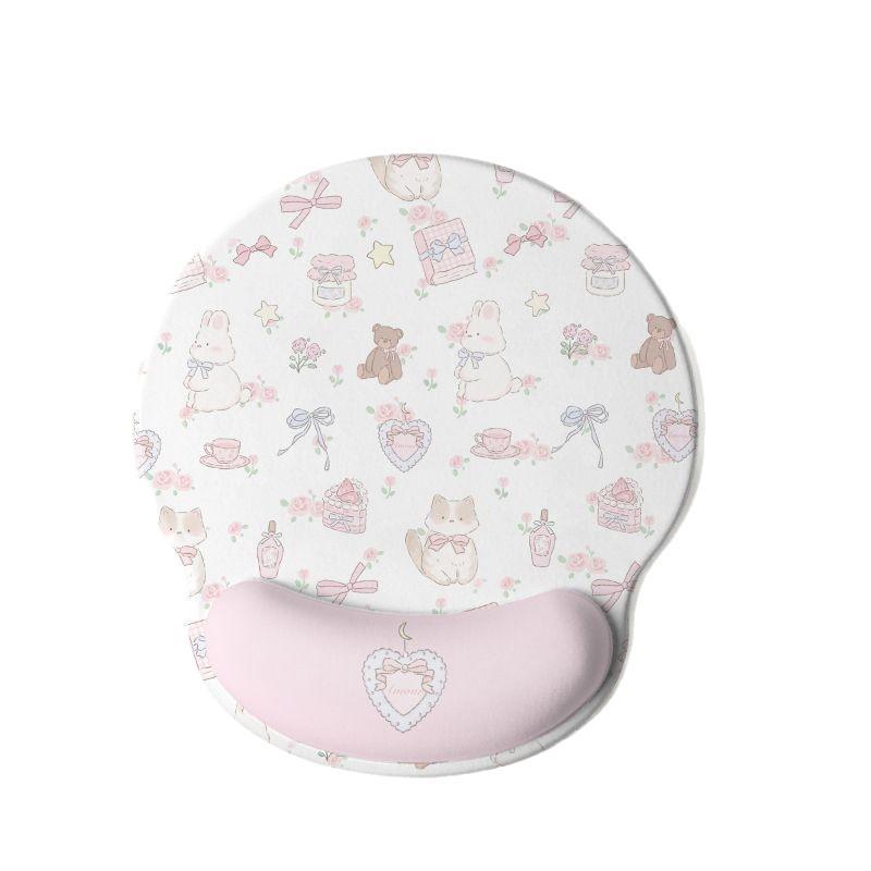 Original Cute Wrist Rest Mouse Pad for Girls - Thickened Cushion for Home, Laptop, and Office Use