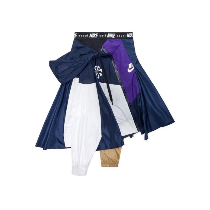 Nike Womens X Sacai Skirt Black/Sequoia Women Bottoms CD6299-011