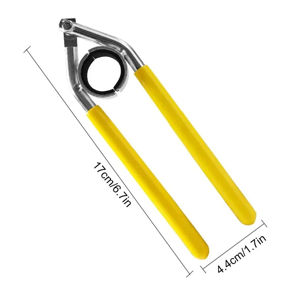 

Универсальный ключ для смесителя 1 шт. - удобный захват, быстрая разборка, идеально подходит для снятия аэратора с раковины на кухне и в ванной, а также для фильтрации воды 1PCS жёлтый