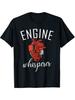 Engine Whisperer Mechanic Car Lovers TShirt 100 Cotton ONeck Short Sleeve Summer Casual Unisexs Tshirt Streetwear