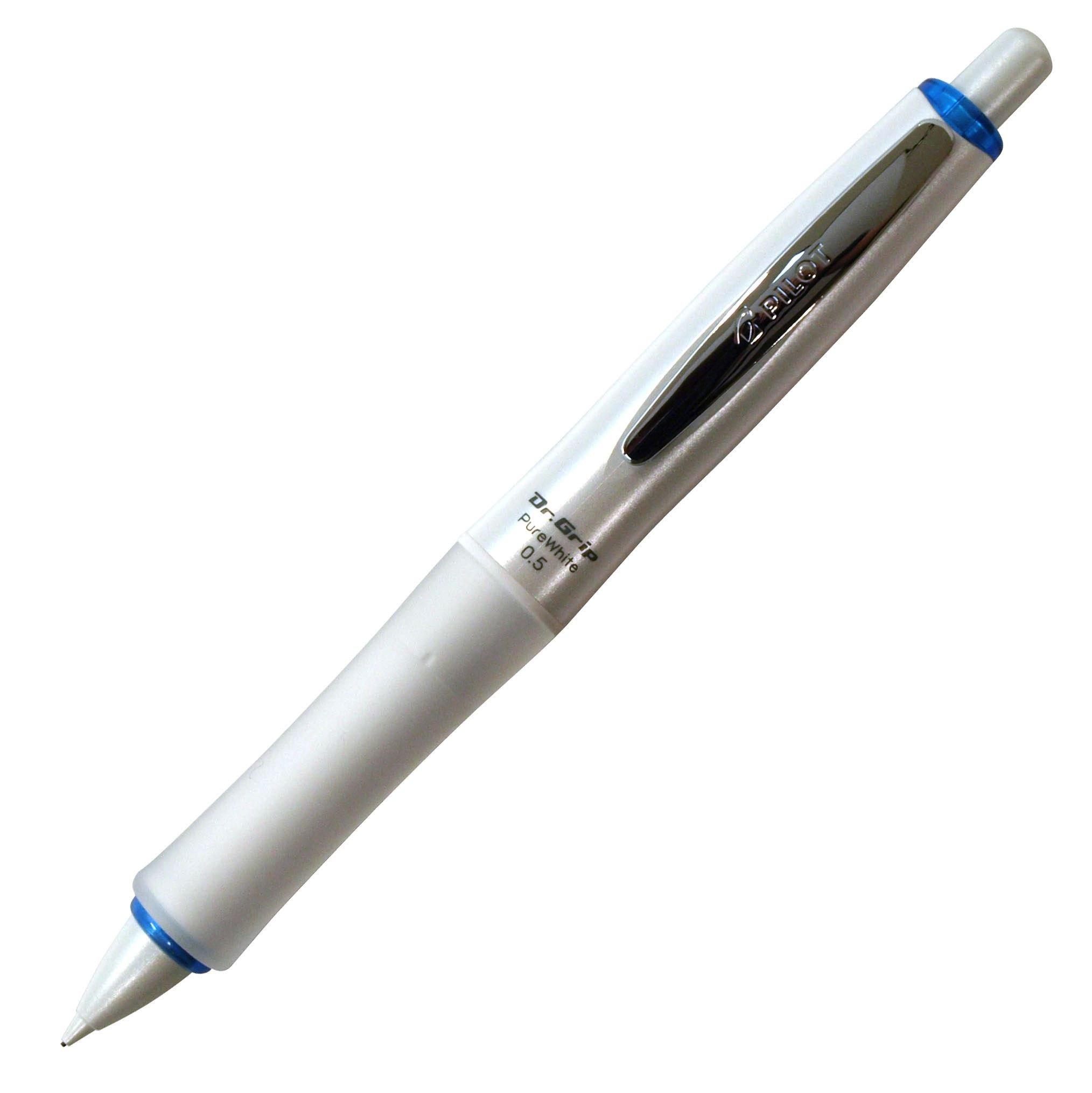 

PILOT Dr. Grip Pure White Mechanical Pencil HDGPW80R-SL Soft blue