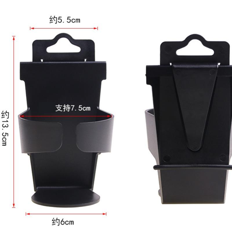 Car Cup Holder Seat Backrest Hook Suspended Headrest Beverage Container Water Bottle Holder Internal Storage Rack Easy Install