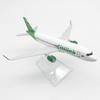 16CM Alloy British 777 Passenger Jet Model - Plum Blossom Collectible
