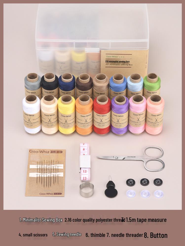 Set de Hilos de Coser Coloridos de Alta Calidad para Coser a Mano y a Máquina