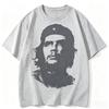 Che Guevara Klassiek Iconisch Portret Retro Grafisch T-shirt Revolutionair Vintage Wit Unisex Oversized Casual Streetwear T-shirt