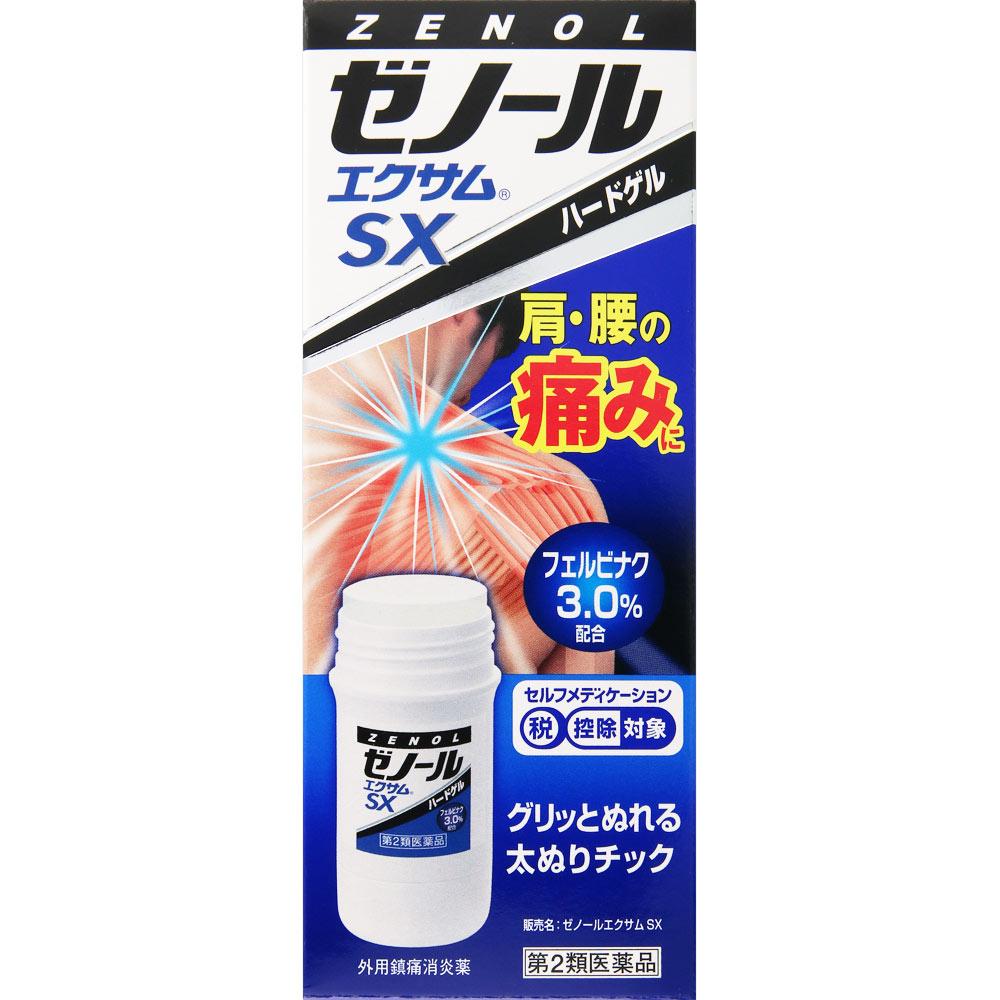

Taiho Zenol Exsam SX 43g Cream gel Topical agents Indications: Joint pain, muscle pain, shoulder pain associated with stiff shoulders, lower back pain 1