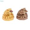 Chinese Feng Shui Money Frog Statue Three Legged Toad Figurine For Home Office Business Luck Decoration Desktop Ornaments