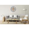 Fancy Metal Wall Clock for Home Decor – Stylish Living Room & Bedroom Watch, Designer Wallclock, Big Size Hanging Watch
