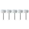 50Pcs Mini Grinding Sanding Head Abrasive Disc Felt 3mm Shank Buffing Wheel for Metal Polish Brush Drill Rotary Tool Accessories