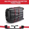 Elastic Hooks &  Bungee Cords – Luggage Straps, Fixed Elastic Bands, Small Hooks for Travel, Camping & Outdoor Use