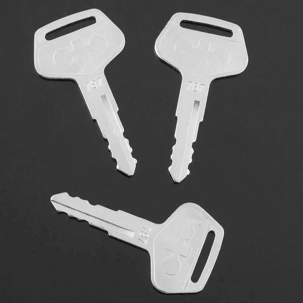 Komatsu 787 Key for PC200 Excavator Ignition Switch