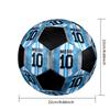 Messi 10 Soccer Ball Colorful All Ages Machine Stitched PVC Competition Ready Durable High-Bounce.SIZE5