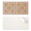 Vinyl Wall Tiles For Decorating Modern Interiors Mosaic With Circular Pattern 10X40X20 Cm
