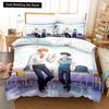 3D Druck Anime Bettwäschesets Kawaii Sasaki To Miyano Bettwäscheset Einzelbett Twin Full Queen King Size Bettset Aldult Kinder Schlafzimmer
