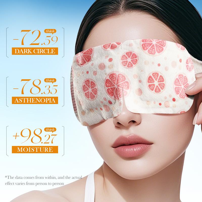 3pcs Yuzu rose steam eye mask, moisturizing and relieving dry eye eye eye mask skin care products