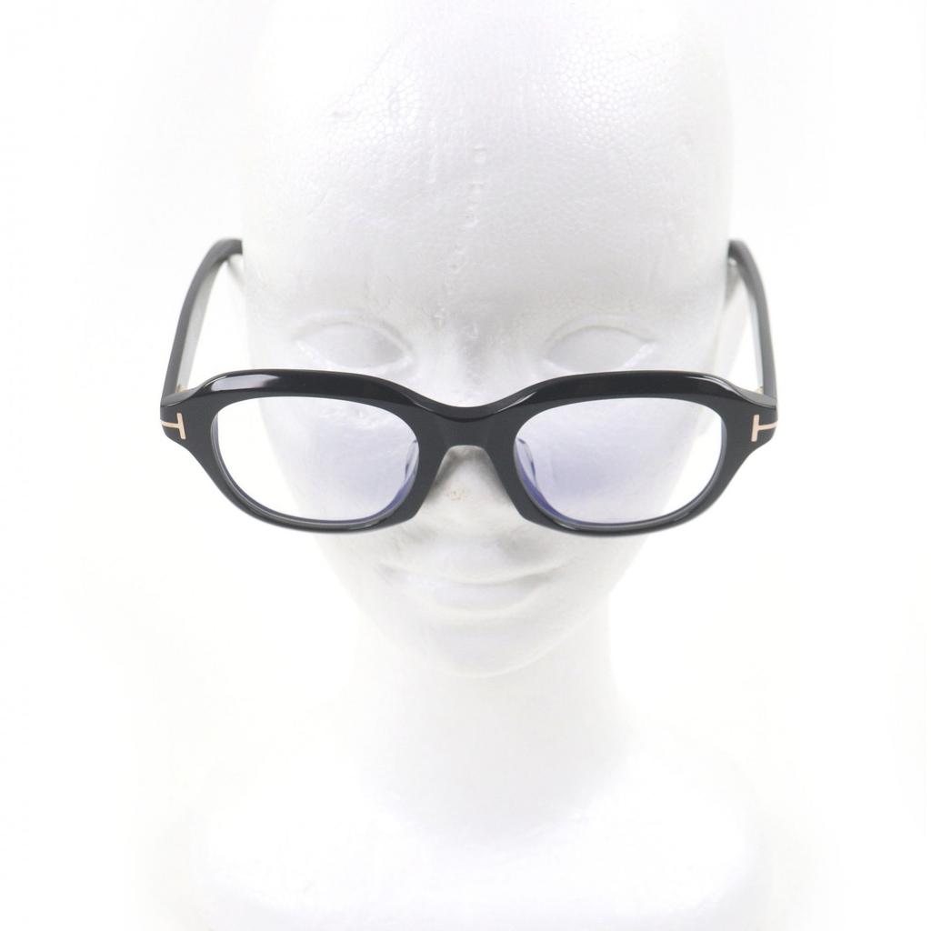 Excellent TOM FORD Glasses blue light cut black mens TF6005-D-B Used
