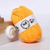 25g Milk Cotton Yarn Crochet Knitting Wool Needlework Dyed Lanas for Crochet Crafts Sweater Hat Dolls Scarf DIY Knitting Line