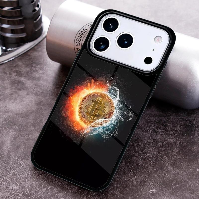 Bitcoin Phone Case For iPhone 17 16 15 14 13 12 11 Pro Max Plus 17Air Soft Silicone Cover