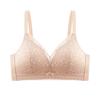 Women Seamless Wireless Push Up Comfortable Gathering Side Collection Thin Cup Bra