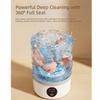 Transparent Tank Double Cup Washing Machine 2 Modes Double Barrel Laundry Cup  Apartment Living