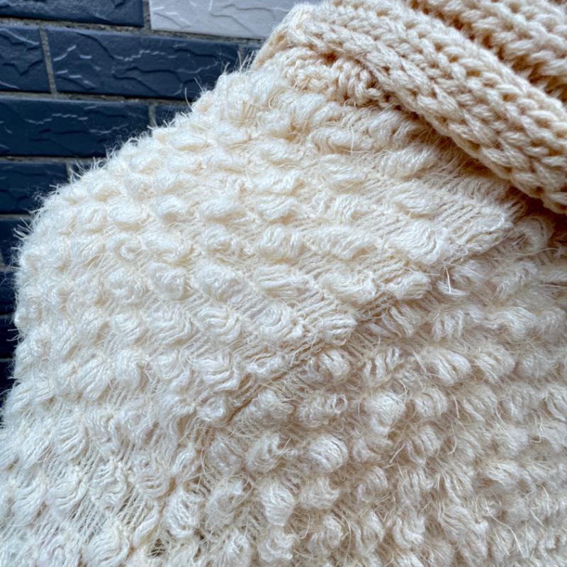 Streamer Style Fringe Knit Shawl: Spring-Autumn Design, Personalized Cape Top, Warm Fringe Outer Layer