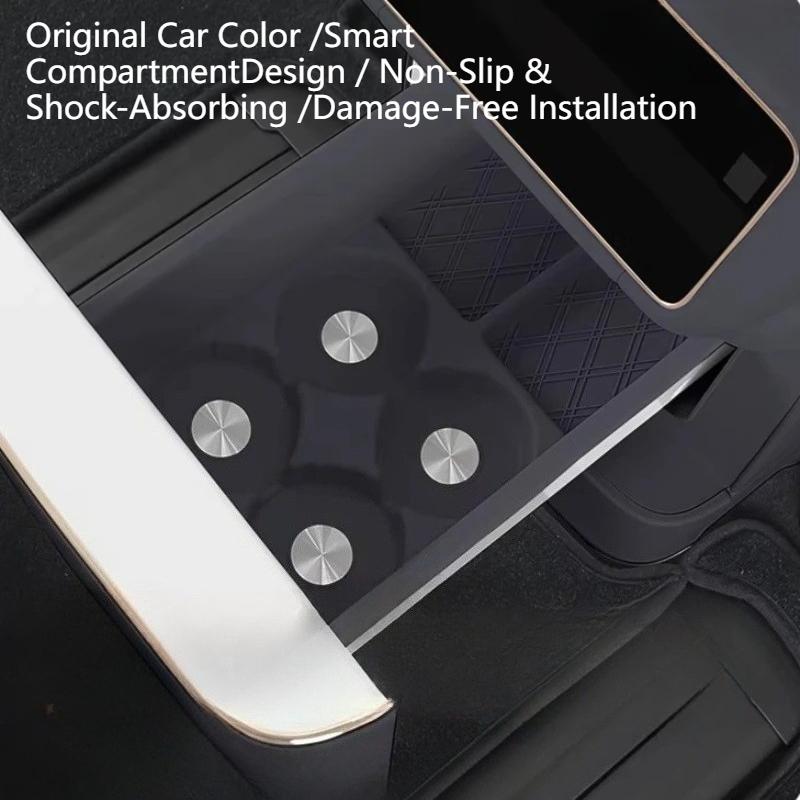 For Lynk&Co 900 2025-2026 Refrigerator Mat Silicone Cup Holder Interior Decor Accessories