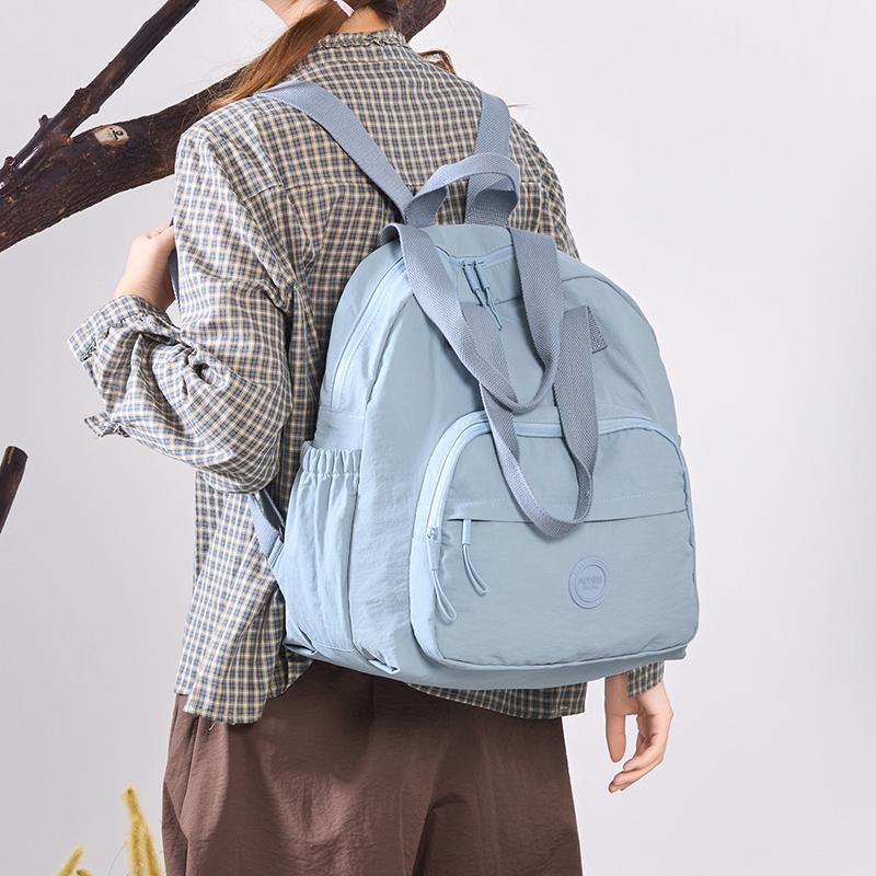 Women's Travel Backpack Lightweight Water-repellent Nylon Bag Large Capacity Backpack