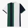 MunSingwear Men S Color Block Collar T ShirT whiTe mr211mTS52
