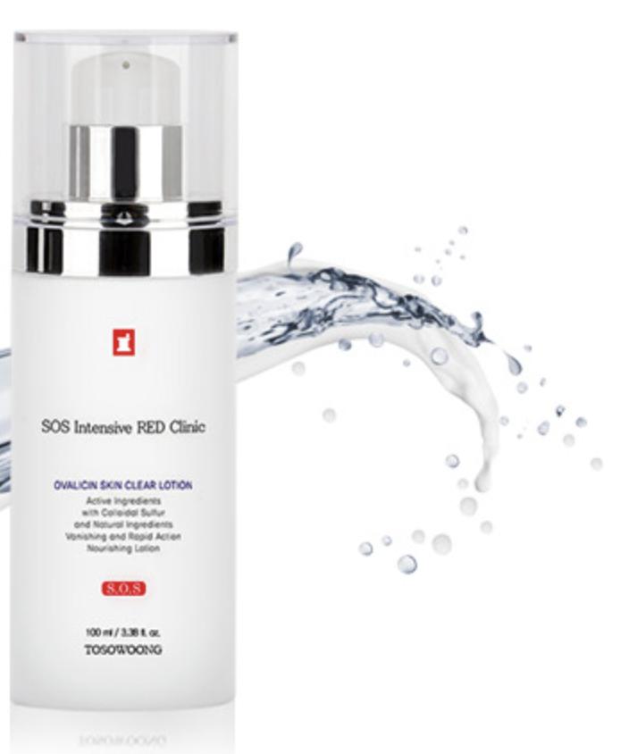 TOSOWOONG Red Clinic Ovalicin Skin Toner Clarifying Calming 100ml