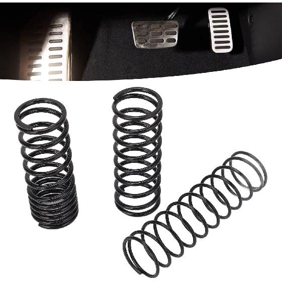 3 Pcs Pedal Spring Upgrade Kit for Logitech G25 G27 G29 G920 G923, High Strength Metal Brake Throttle Clutch Spring Set, Simulate Real Car Feel for
