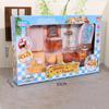 Mini Dollhouse Bathroom Set: Bathtub, Pool, Sink, and Furniture Toys