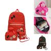 3pcs/set Large Capacity Kids Backpack Schoolbag Lunch Box Wear Resistant And Breathable Suitable For Teens And Students