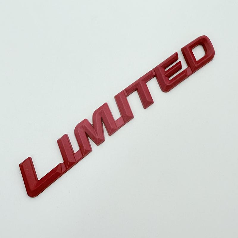 3D Metal Logo 4X4 Badge Limited Emblem For Toyota Highlander 4runner Rav4 Prius Tundra Jeep Car Fender Side Rear Trunk Sticker