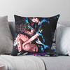 Feng Min Graffiti Square Pillowcase Polyester Linen Velvet Pattern Zip Decor Pillow Case Home Cushion Cover