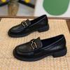 British Style Small Leather Shoes 2026 Spring New Women's Simple Hepburn Style Comfortable Non-slip Flat Shoes