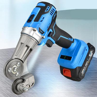 Metal Punch Scissors Power Tools Blue Cordless Plate Cutter Electric Metal Sheet Cutting Saw