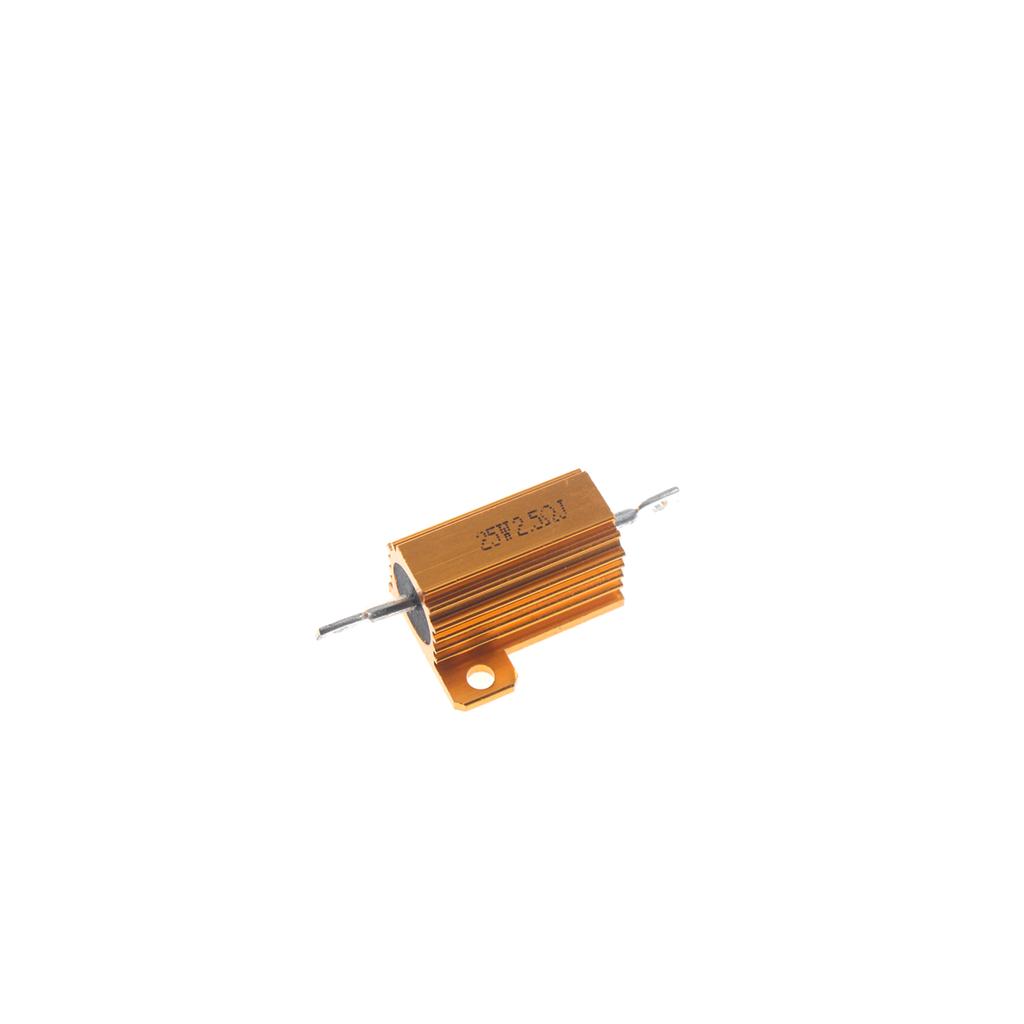 RX24 25W Aluminum PoweR Metal Shell Case WiRewound ResistoR 0.01 ~ 30K 1 2 3 5 6 8 10 20 100 150 200 300 500 1K 10K Ohm