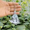 Qztuory Cat Keychain, Funny, Spinning Egg, Pearl, 3D Acrylic, Keychain, Cute, Stylish, Individual, Egg