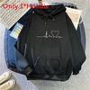 Women Sweater Hoodie With Print Pattern For Casual Winter Wear