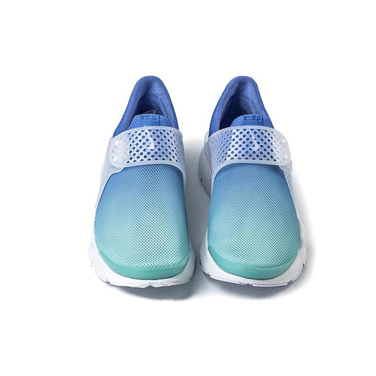 Nike Sock Dart Cushioning Breathable Low Top Kids Lifestyle Shoes Gradient Blue Teenagers 896446-400