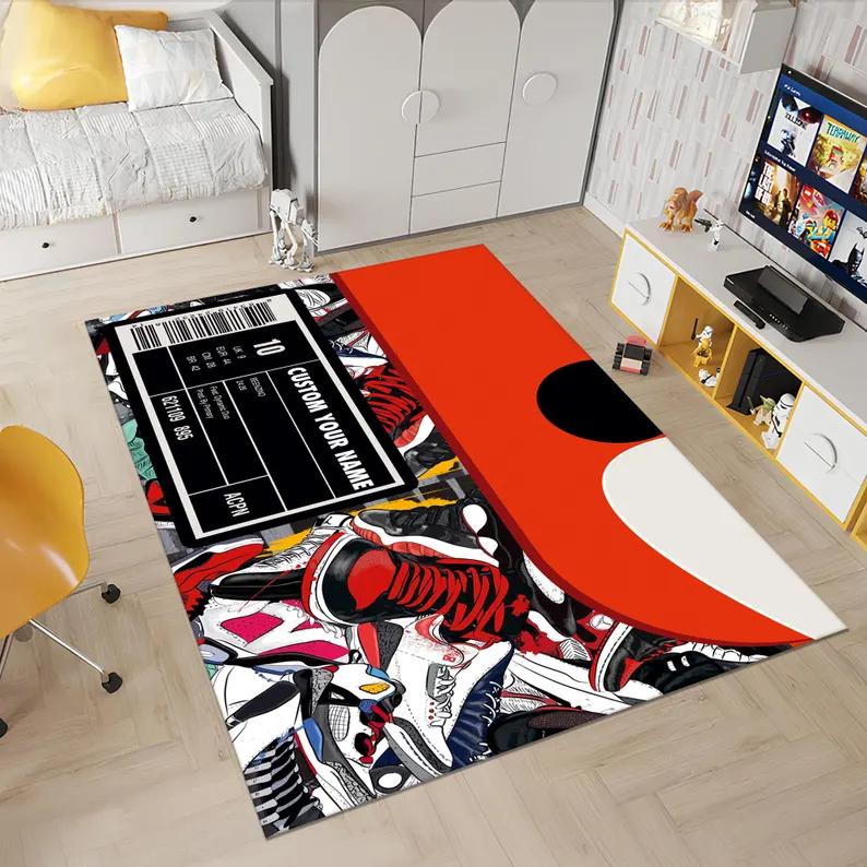 

Килимок-килим для коробки кросівок Нековзний Домашній декор Килимок для підлоги Килим Домашній декор для спальні Килими для вітальні Килимки для спальні 40X60CM